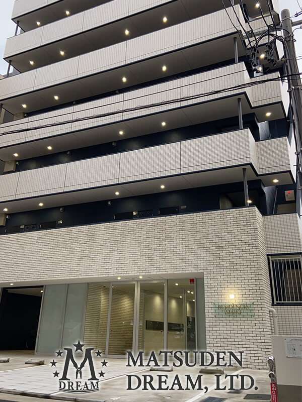 名古屋市賃貸マンション４８戸新築電気工事